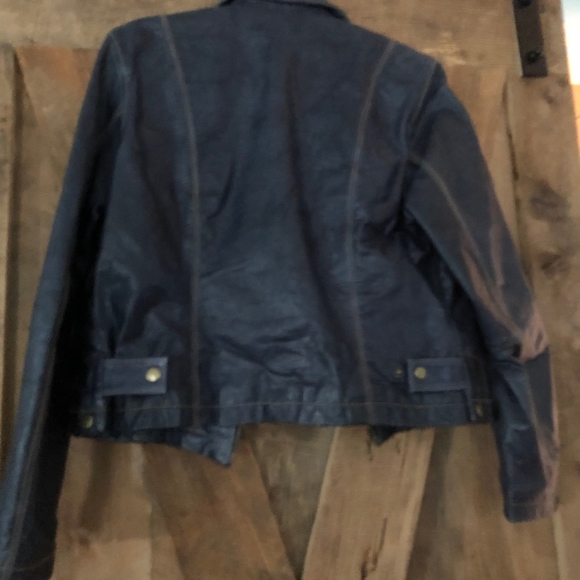 WILSONS LEATHER BLACK JACKET - SMALL - Picture 3 of 4